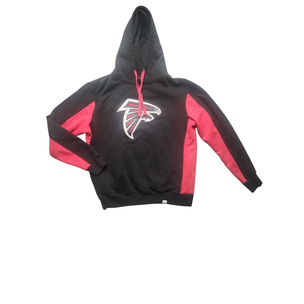 NFL Atlanta Falcons Hooded Pullover Red Zone Sweatshirt‎ Size Large